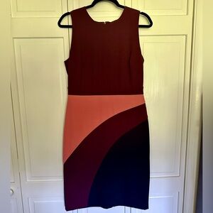 Ann Taylor Factory Colorblock Sheath Dress